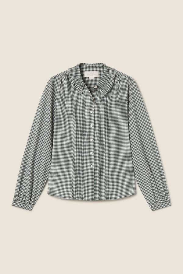 Trovata Alise Blouse- Caspian Check