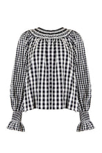 Load image into Gallery viewer, Hunter Bell Hayes blouse - black &amp; white
