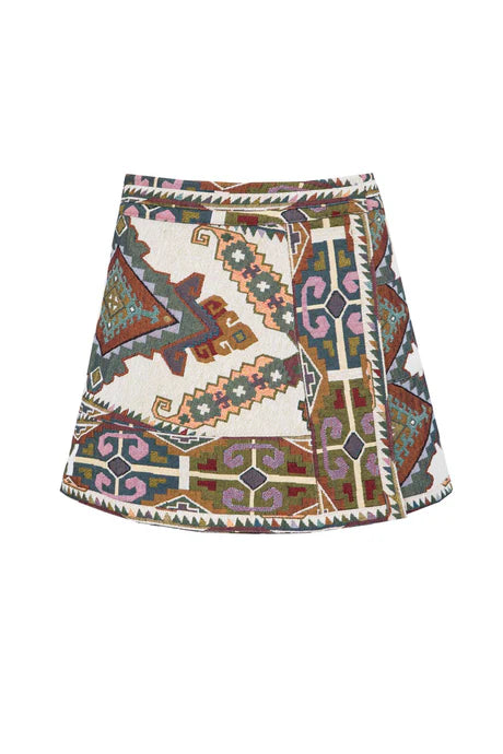 Hunter Bell Powell Skirt - Antique Tapestry