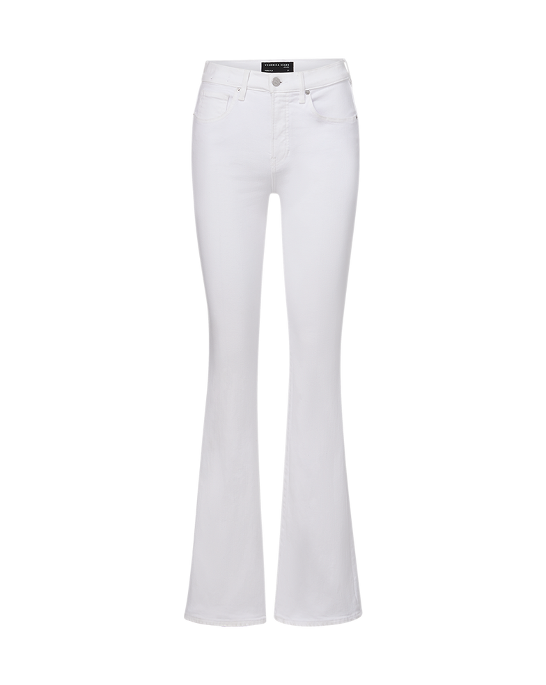Veronica Beard Beverly Skinny Flare- White