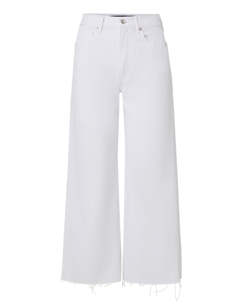 Veronica Beard Taylor Crop - White