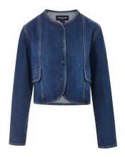 Load image into Gallery viewer, Veronica Beard Cordell Jacket- Dusted Oxford
