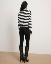 Load image into Gallery viewer, Veronica Beard Emilie Pullover - Navy/Dove
