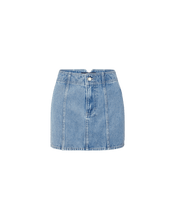 Load image into Gallery viewer, Veronica Beard Marquita Denim Mini Skirt
