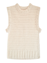 Load image into Gallery viewer, Mirth Carmel Open Side Knit - Snow
