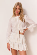 Load image into Gallery viewer, Love Shack Fancy Larine Top- Off White
