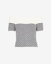 Load image into Gallery viewer, Tanya Taylor Lawrence Knit Top - Maritime Blue
