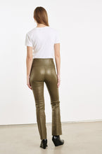 Load image into Gallery viewer, SPRWMN Leather Flare Leggings - Moss
