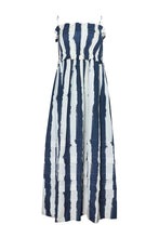 Load image into Gallery viewer, Hunter Bell Larkin Dress - Lighthouse Stripe Navy
