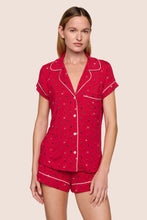 Load image into Gallery viewer, Eberjey Short PJ Set - Gisele Holly Red

