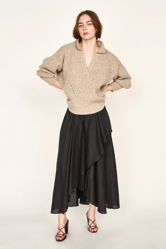 mirth jackson sweater in camel