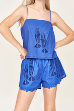 Load image into Gallery viewer, Mirth Track Shorts- Marine lapis
