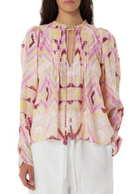 Load image into Gallery viewer, Maria Cher Cramer Cora Blouse - Pink Vision
