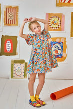 Load image into Gallery viewer, Hunter Bell Merrit Floral Kids Short Sleeve Dress - Catnap
