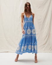 Load image into Gallery viewer, Figue Monroe Dress - Ibiza Chambray Blue
