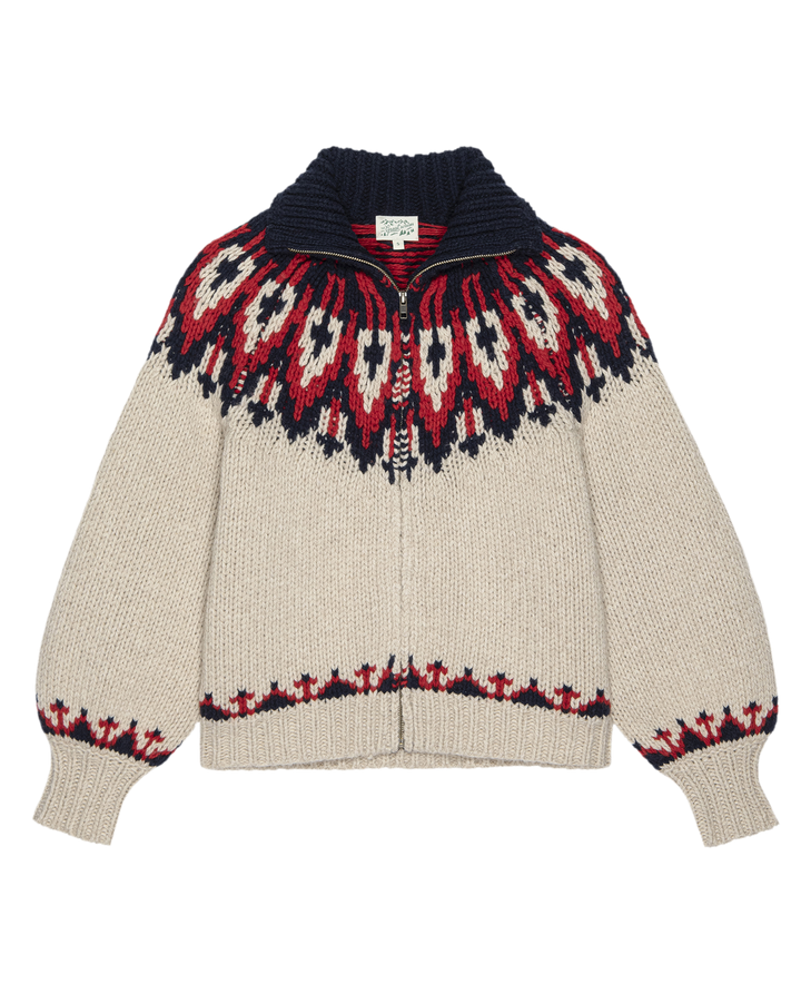 The Great. The Nordic Sweater - Glacier Fair Isle