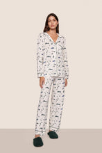 Load image into Gallery viewer, Eberjey Long PJ Set - Gisele Ski Ivory
