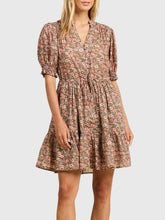 Load image into Gallery viewer, Trovata Pheobe Dress- Marigold Mistral
