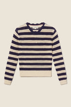 Load image into Gallery viewer, Trovata Ryann Sweater- Navy Stripe
