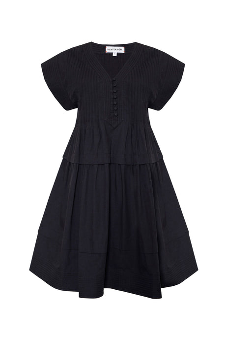 Hunter Bell Parker Dress- Onyx