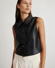 Load image into Gallery viewer, Tanya Taylor Parton Top- Black
