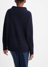 Load image into Gallery viewer, Vince Plush Cashmere Funnel Neck Sweater - Coastal
