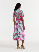 Load image into Gallery viewer, Saloni Vivienne Dress in Bellis Ornamental
