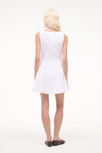 Load image into Gallery viewer, Staud Gwen mini dress - white
