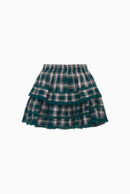 Load image into Gallery viewer, Love Shack Fancy Ruffle Mini Tartan Skirt
