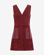Load image into Gallery viewer, Tanya Taylor Reign Dress - Deep Redwood
