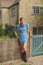 Load image into Gallery viewer, Hunter Bell Robinson Dress- Blockely Denim
