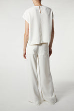 Load image into Gallery viewer, Saint Art Neve Crepe Pant - Ivory
