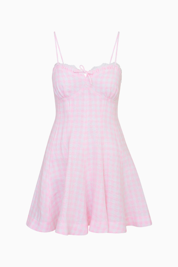Love Shack Fancy Shai Dress- Pink