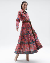Load image into Gallery viewer, Figue Shelby Dress - Suzani Salmon
