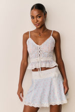 Load image into Gallery viewer, Love Shack Fancy Avra top - Chapparal Blue
