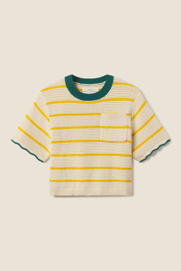 Trovata Jules Sweater T-Shirt Yellow
