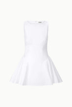 Load image into Gallery viewer, Staud Gwen mini dress - white
