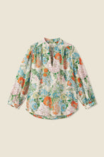 Load image into Gallery viewer, Trovata Bailey Blouse - Vintage Courtyard
