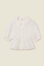 Load image into Gallery viewer, Trovota Jess Blouse White Eyelet

