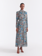 Load image into Gallery viewer, Saloni Jacqui-B Dress - Orchard Sage
