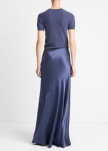 Load image into Gallery viewer, Vince Satin Maxi Skirt- Dark Peri
