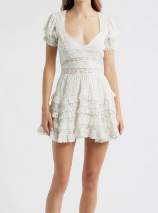 Love Shack Fancy Nivara Dress- Chantilly