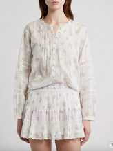Load image into Gallery viewer, LoveShackFancy Lita Top in Artic Vanilla
