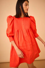 Load image into Gallery viewer, Hunter Bell Sidney Dress- Red Orange
