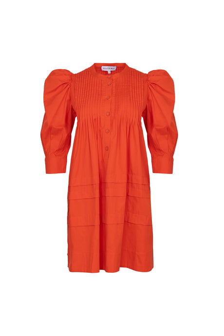 Hunter Bell Sidney Dress- Red Orange