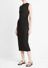 Load image into Gallery viewer, Vince Sleeveless Gathered-Waist Dress
