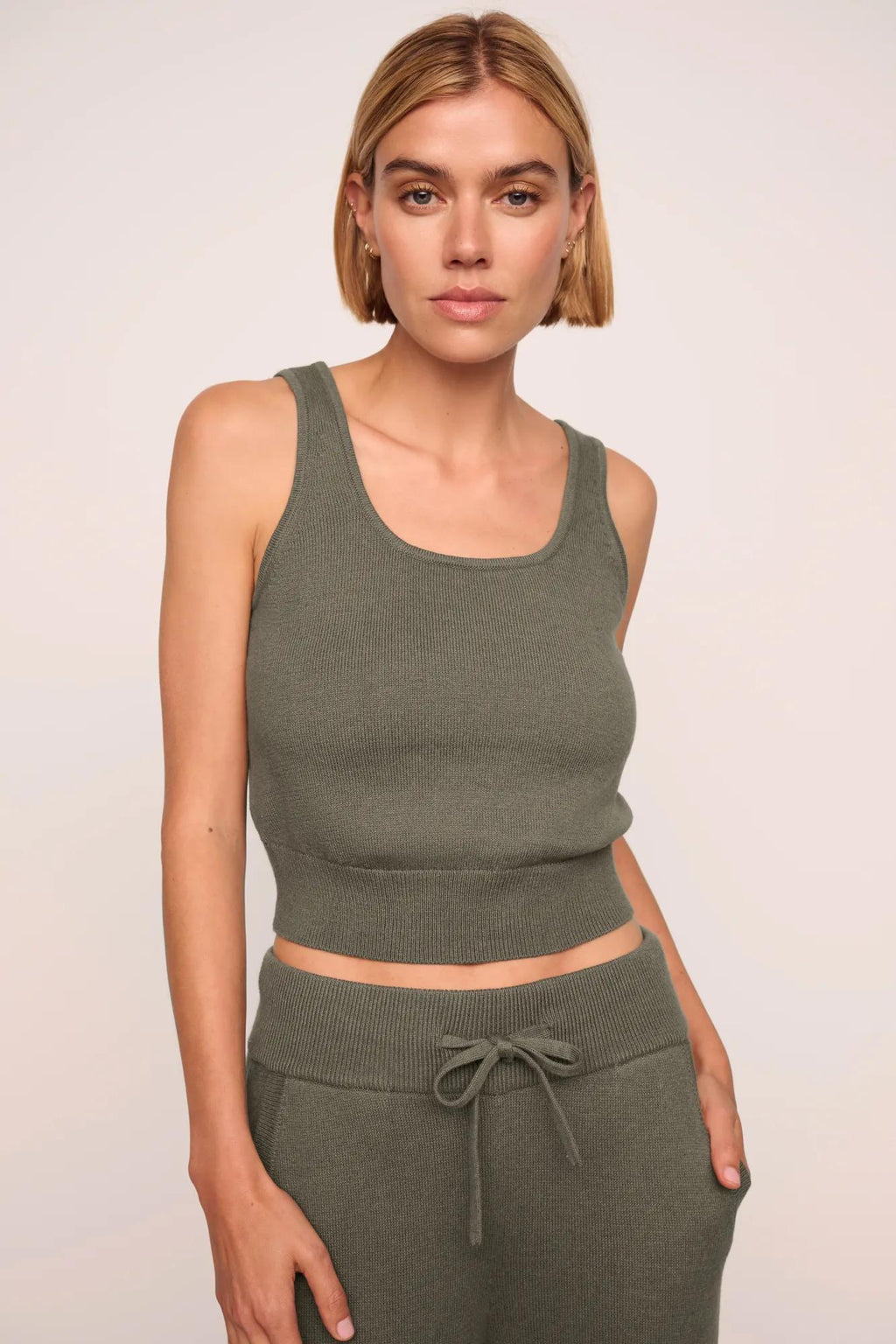 Eberjey Recycled Sweater Tank- Smoli