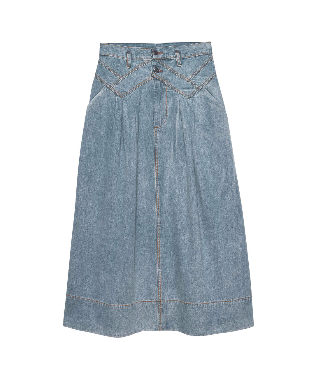 The Great Field Skirt- Misty Wash