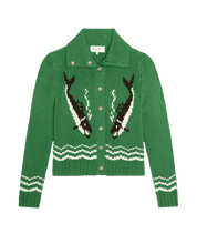 Load image into Gallery viewer, The Great The Bass Cardigan- Grove
