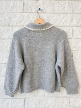 Load image into Gallery viewer, The Great-The Crochet Collar Pullover
